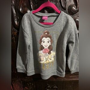 Disney Beauty Gray Kids Sweatshirt